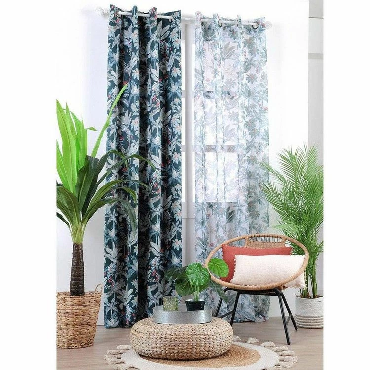 Lovely Casa Voilage à œillets 135x260 Cm Martinique Blanc 5 Lovely Casa Voilage à œillets 135x260 Cm Martinique Blanc – Image 3