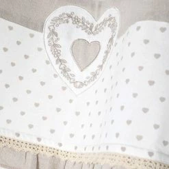 Lovely Casa Rideau à œillets 140x260 Cm Bérénice Naturel Coton -Auchan Boutique B2CD 253