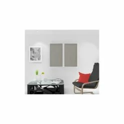 Soleil D'ocre Paire De Brise Bise 45x90 Cm DOLLY Taupe