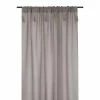 Lovely Casa Voilage Passe Tringle 140x260 Cm Ibiza Taupe -Auchan Boutique B2CD 2538