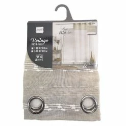 Paris Prix Rideau Voilage à Œillets Nouna 140x280cm Blanc -Auchan Boutique B2CD 2590