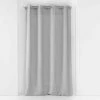 Paris Prix Rideau Voilage à Œillets Soane 140x240cm Gris -Auchan Boutique B2CD 2591