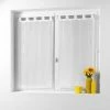 Paris Prix Paire De Voilages Linahe 60x160cm Blanc