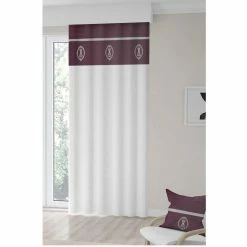 Soleil D'ocre Voile à œillets Boudoir - 135 X 250 Cm - Violet
