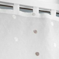 Paris Prix Paire De Voilages Lorna 60x120cm Blanc -Auchan Boutique B2CD 2632