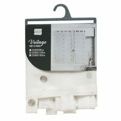 Paris Prix Paire De Voilages Lorna 60x120cm Blanc -Auchan Boutique B2CD 2634
