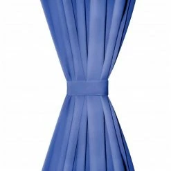 VIDAXL Rideau Avec œillets Metalliques 2 Pcs 135 X 245 Cm Bleu -Auchan Boutique B2CD 264