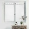 Paris Prix Paire De Voilages Camilla 60x160cm Blanc 1 Paris Prix Paire De Voilages Camilla 60x160cm Blanc -Auchan Boutique B2CD 2660