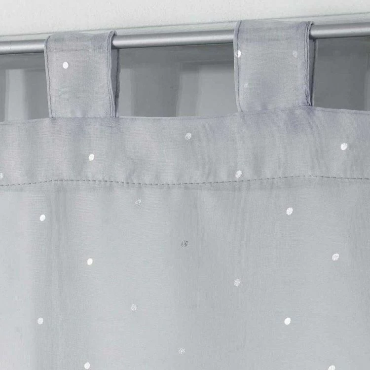Paris Prix Paire De Voilages Orion 60x160cm Gris 4 Paris Prix Paire De Voilages Orion 60x160cm Gris – Image 2