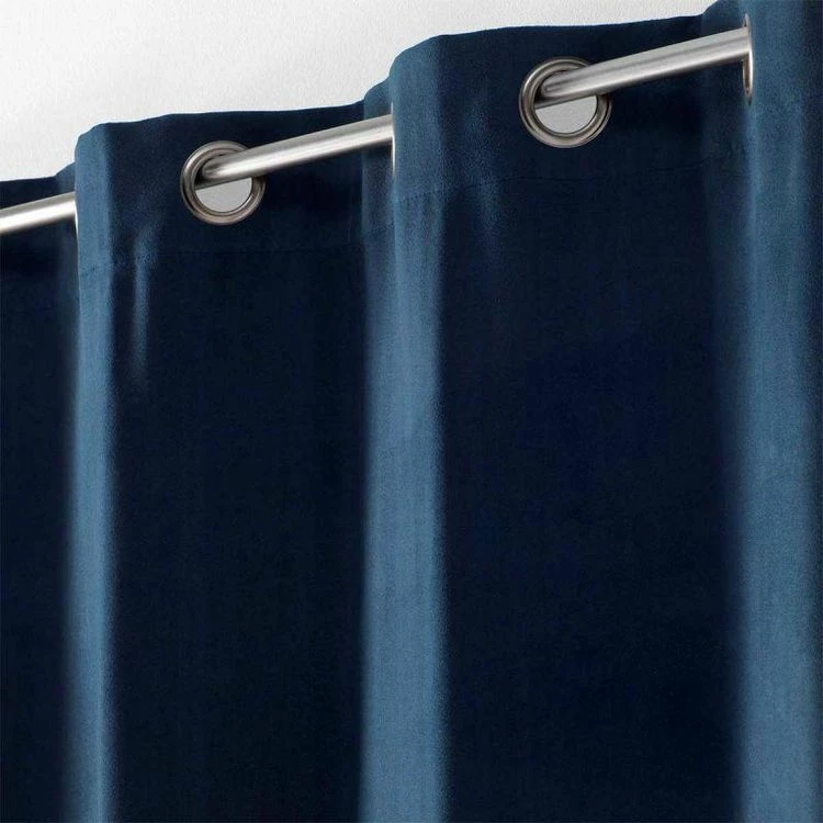 Paris Prix Rideau à Œillets Sultane 140x240cm Bleu Marine 4 Paris Prix Rideau à Œillets Sultane 140x240cm Bleu Marine – Image 2