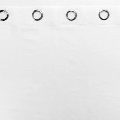 Paris Prix Rideau Voilage à Œillets Soline 140x280cm Blanc -Auchan Boutique B2CD 2706