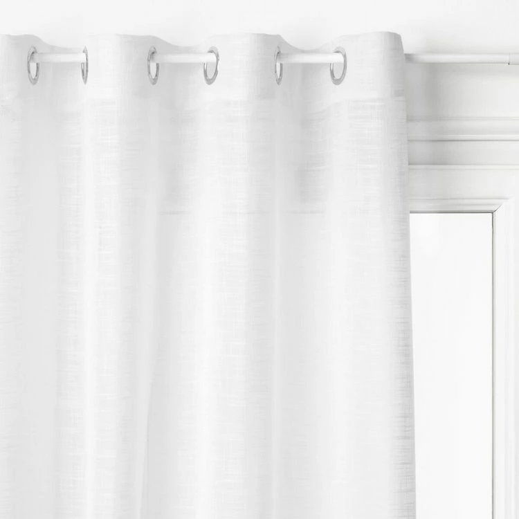 ATMOSPHERA Voilage Alton - 140 X 240 Cm - Blanc 3 ATMOSPHERA Voilage Alton - 140 X 240 Cm - Blanc