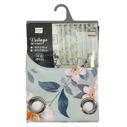 Paris Prix Rideau Voilage Imprimé Alissia 140x280cm Menthe 9 Paris Prix Rideau Voilage Imprimé Alissia 140x280cm Menthe -Auchan Boutique B2CD 2734