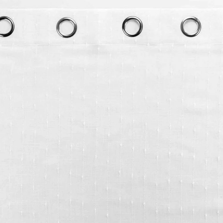 Paris Prix Rideau Voilage à Œillets Sidonie 140x240cm Blanc 5 Paris Prix Rideau Voilage à Œillets Sidonie 140x240cm Blanc – Image 3