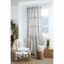 Lovely Casa Voilage 140x260 Cm Olonne Perle Coton -Auchan Boutique B2CD 2756