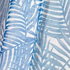 Paris Prix Paire De Voilages Eucalys 70x240cm Bleu -Auchan Boutique B2CD 2778