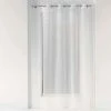 Paris Prix Rideau Voilage à Œillets Valy 140x240cm Blanc -Auchan Boutique B2CD 2780