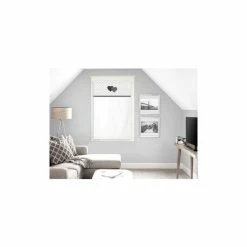 Soleil D'ocre Brise Bise Pur Coton 60X90 Cm LOVE Gris, Par Soleil D'Ocre