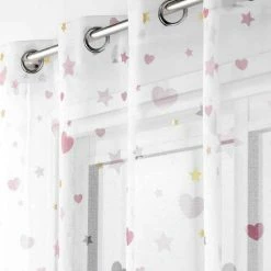 Paris Prix Rideau Voilage Céleste 140x240cm Blanc 8 Paris Prix Rideau Voilage Céleste 140x240cm Blanc -Auchan Boutique B2CD 2788