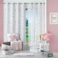 Paris Prix Rideau Voilage Céleste 140x240cm Blanc 9 Paris Prix Rideau Voilage Céleste 140x240cm Blanc -Auchan Boutique B2CD 2789