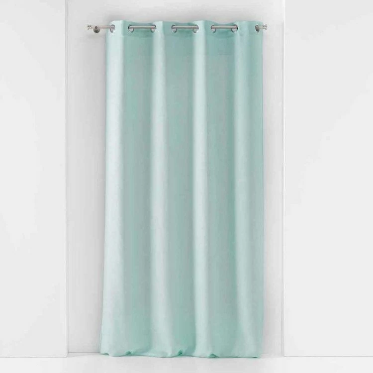Paris Prix Rideau Voilage à Œillets Soane 140x240cm Menthe 3 Paris Prix Rideau Voilage à Œillets Soane 140x240cm Menthe
