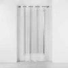 Paris Prix Rideau Voilage à Œillets Roxia 140x240cm Blanc