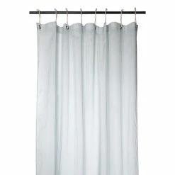 Lovely Casa Voilage 140x260 Cm Olonne Lagon Coton