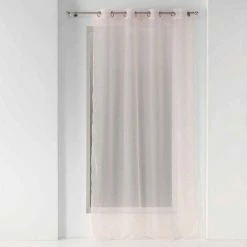 Paris Prix Rideau Voilage Ă Ĺ’illets Orion 140x240cm Rose