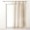 Paris Prix Rideau Voilage à Œillets Zagora 140x240cm Naturel -Auchan Boutique B2CD 2904