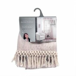 Paris Prix Rideau Voilage à Œillets Zagora 140x240cm Naturel -Auchan Boutique B2CD 2906