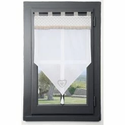 Lovely Casa Brise Bise 60x90 Cm Bérénice écru Coton