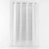 Paris Prix Rideau Voilage à Œillets Zebra 140x240cm Blanc 2 Paris Prix Rideau Voilage à Œillets Zebra 140x240cm Blanc -Auchan Boutique B2CD 2931