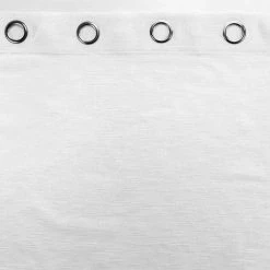 Paris Prix Rideau Voilage à Œillets Zebra 140x240cm Blanc -Auchan Boutique B2CD 2933