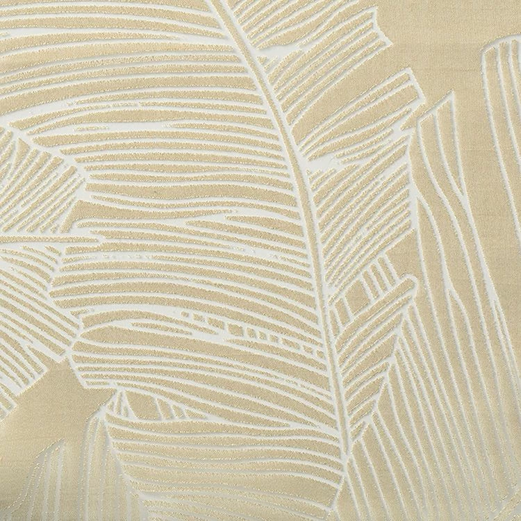 ATMOSPHERA Voilage Dévo à Imprimé Feuille - 140 X 240 Cm - Lin 4 ATMOSPHERA Voilage Dévo à Imprimé Feuille - 140 X 240 Cm - Lin – Image 2