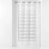 Paris Prix Rideau Voilage à Œillets Lalina 140x260cm Blanc -Auchan Boutique B2CD 2944