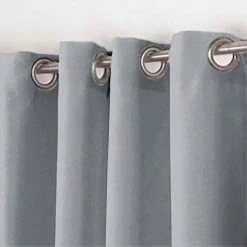 Paris Prix Rideau à Oeillets Essentiel 140x180cm Gris 5 Paris Prix Rideau à Oeillets Essentiel 140x180cm Gris -Auchan Boutique B2CD 295