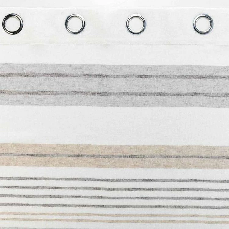 Paris Prix Rideau Voilage à Œillets Zola 140x240cm Blanc 5 Paris Prix Rideau Voilage à Œillets Zola 140x240cm Blanc – Image 3