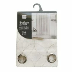 Paris Prix Rideau Voilage à Œillets Olympia 140x280cm Gris 10 Paris Prix Rideau Voilage à Œillets Olympia 140x280cm Gris -Auchan Boutique B2CD 2987