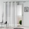Paris Prix Rideau Voilage Damina 140x240cm Blanc