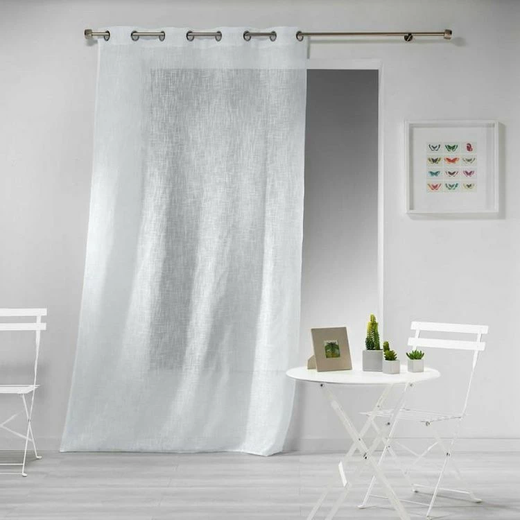 Paris Prix Rideau Voilage Haltona 140x280cm Blanc 3 Paris Prix Rideau Voilage Haltona 140x280cm Blanc