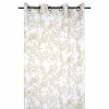 Lovely Casa Voilage à œillets 135x260 Cm Goldy Or -Auchan Boutique B2CD 3003