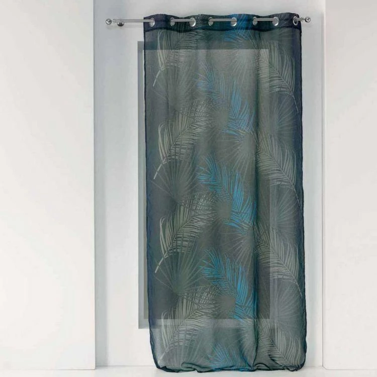 Paris Prix Rideau Voilage à Oeillets Malyssa 140x240cm Gris 3 Paris Prix Rideau Voilage à Oeillets Malyssa 140x240cm Gris