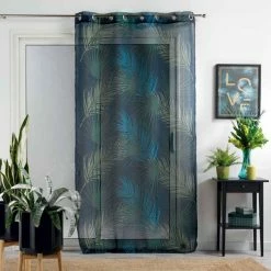 Paris Prix Rideau Voilage à Oeillets Malyssa 140x240cm Gris 9 Paris Prix Rideau Voilage à Oeillets Malyssa 140x240cm Gris -Auchan Boutique B2CD 3024