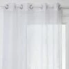 ATMOSPHERA Voilage Dévo à Imprimé Feuille - 140 X 240 Cm - Blanc 1 ATMOSPHERA Voilage Dévo à Imprimé Feuille - 140 X 240 Cm - Blanc -Auchan Boutique B2CD 3025