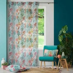 Paris Prix Rideau Voilage à Œillets Jacala 140x240cm Blanc 8 Paris Prix Rideau Voilage à Œillets Jacala 140x240cm Blanc -Auchan Boutique B2CD 3030