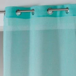 Paris Prix Rideau Voilage Telma 140x280cm Bleu -Auchan Boutique B2CD 3037