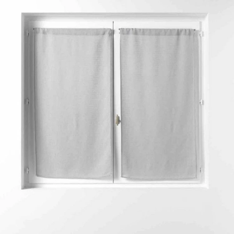 Paris Prix Paire De Voilages Soane 60x120cm Gris 3 Paris Prix Paire De Voilages Soane 60x120cm Gris