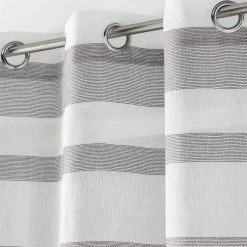 Paris Prix Rideau Voilage à Œillets Palerma 140x280cm Blanc -Auchan Boutique B2CD 3073