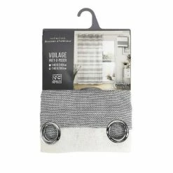 Paris Prix Rideau Voilage à Œillets Palerma 140x280cm Blanc -Auchan Boutique B2CD 3075