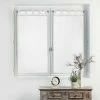 Paris Prix Paire De Voilages Camilla 60x90cm Blanc -Auchan Boutique B2CD 3078